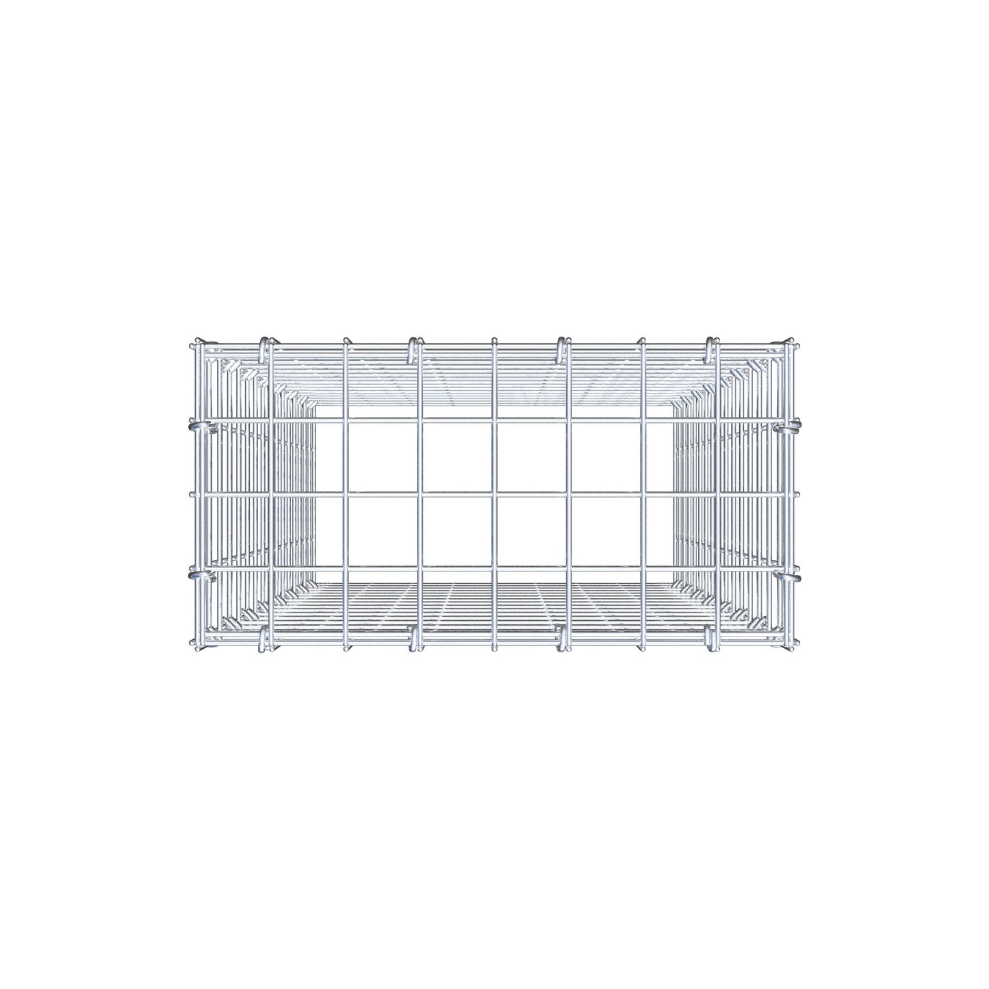 Pile aggiuntivo tipo 3 80 cm x 40 cm x 20 cm (L x H x P), maglia 5 cm x 5 cm, anello a C