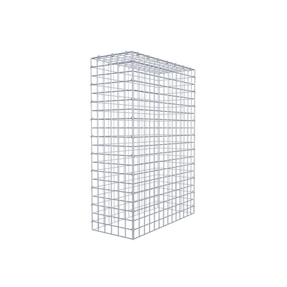 Mounted gabion type 3 100 cm x 70 cm x 30 cm (L x H x D), mesh size 5 cm x 5 cm, C-ring