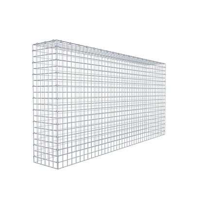 Monteret gabion type 3 200 cm x 100 cm x 30 cm (L x H x D), maskestørrelse 5 cm x 5 cm, C-ring