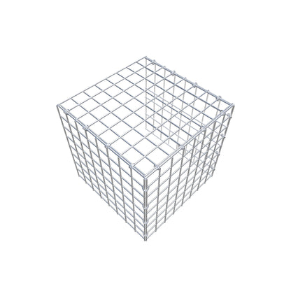 Gavión adicional tipo 4 40 cm x 40 cm x 40 cm (L x A x P), malla 5 cm x 5 cm, anillo en C
