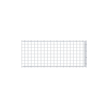 Monteret gabion type 4 100 cm x 20 cm x 40 cm (L x H x D), maskestørrelse 5 cm x 5 cm, C-ring