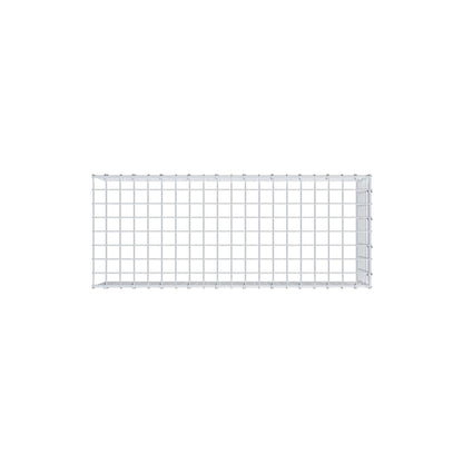 Anbaugabione Typ 4 100 cm x 30 cm x 40 cm (L x H x T), Maschenweite 5 cm x 5 cm, C-Ring