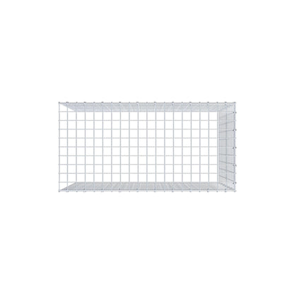 Pile aggiuntivo tipo 4 100 cm x 70 cm x 50 cm (L x H x P), maglia 5 cm x 5 cm, anello a C