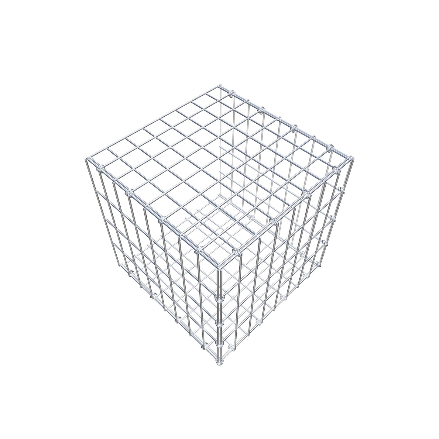 Tilläggsgabion typ 2 40 cm x 40 cm x 40 cm, maskstorlek 5 cm x 10 cm, C-ring