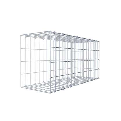 Anbaugabione Typ 2 80 cm x 40 cm x 30 cm, Maschenweite 5 cm x 10 cm, C-Ring