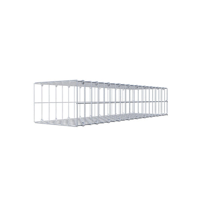 Fourche rapportée type 2 100 cm x 20 cm x 30 cm, mailles 5 cm x 10 cm, anneau en C