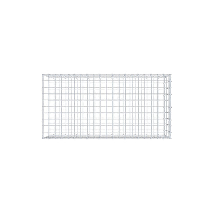 Monteret gabion type 2 100 cm x 30 cm x 50 cm, maskestørrelse 5 cm x 10 cm, C-ring