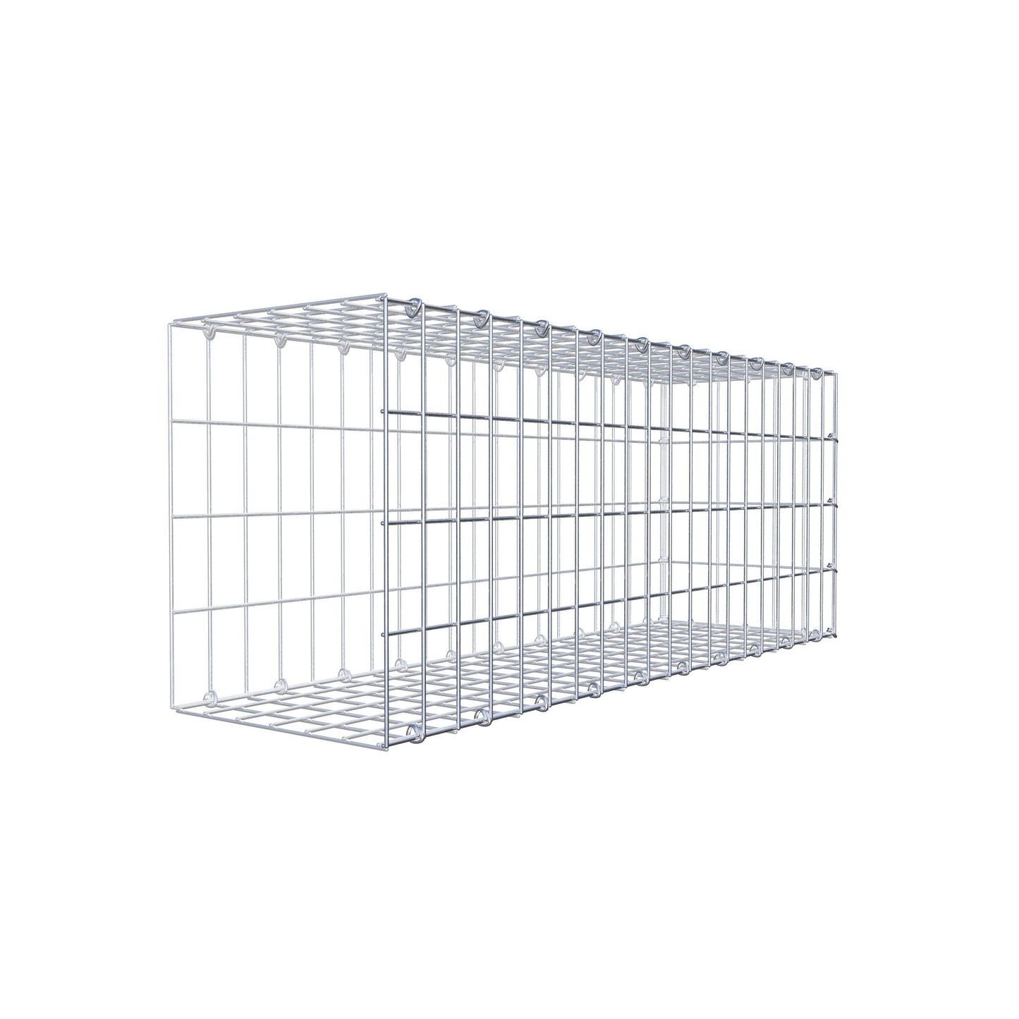 Fourche rapportée type 2 100 cm x 40 cm x 30 cm, mailles 5 cm x 10 cm, anneau en C