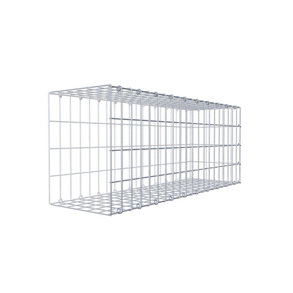 Fourche rapportée type 2 100 cm x 40 cm x 30 cm, mailles 5 cm x 10 cm, anneau en C