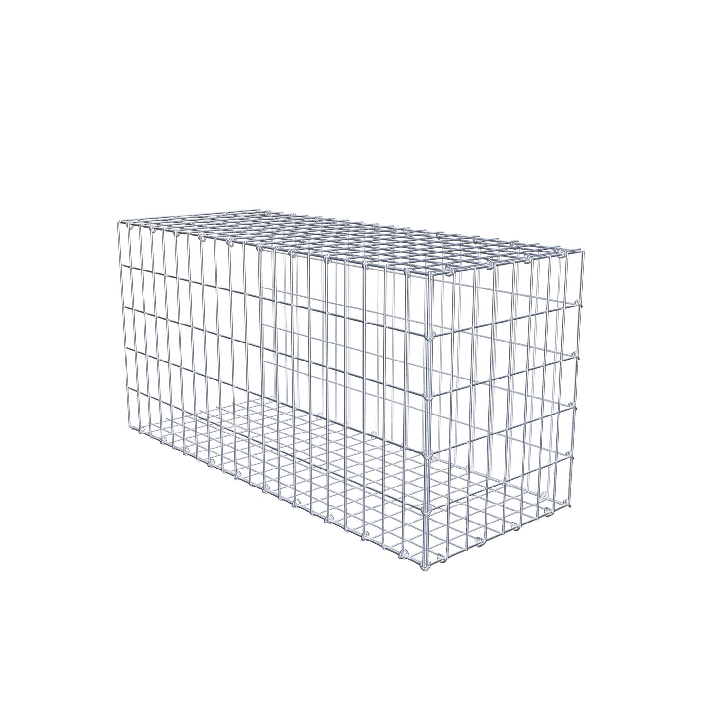 Anbaugabione Typ 2 100 cm x 50 cm x 40 cm, Maschenweite 5 cm x 10 cm, C-Ring