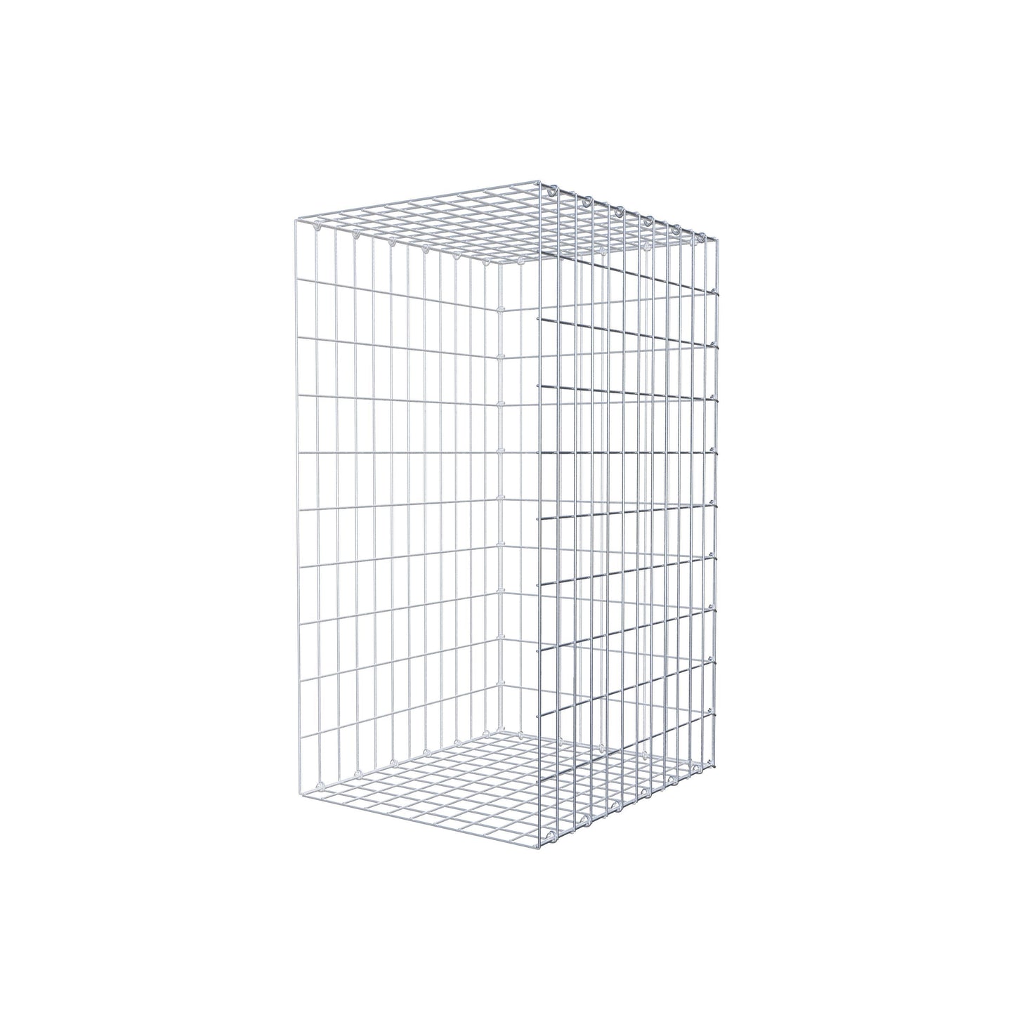 Anbaugabione Typ 2 100 cm x 60 cm x 50 cm, Maschenweite 5 cm x 10 cm, C-Ring