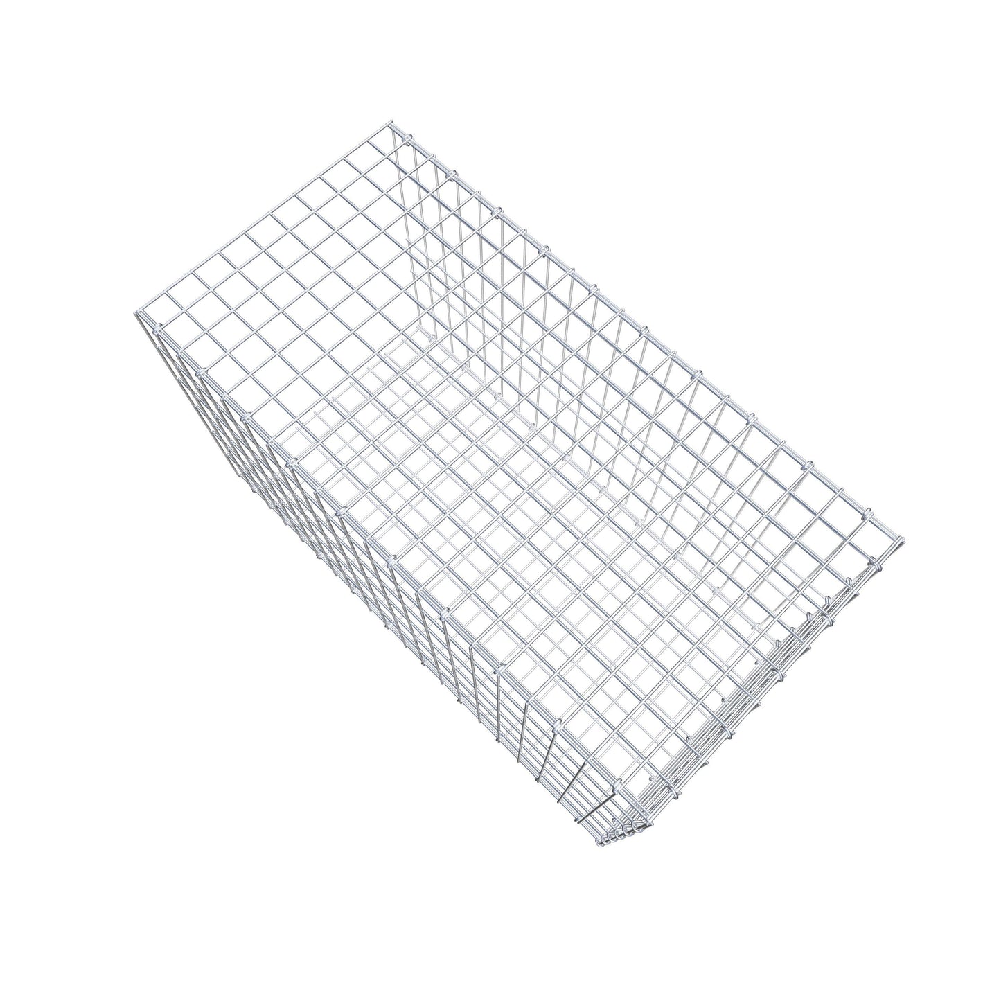 Anbaugabione Typ 2 100 cm x 60 cm x 50 cm, Maschenweite 5 cm x 10 cm, C-Ring