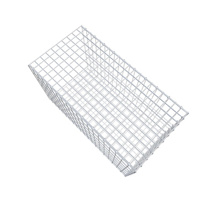Anbaugabione Typ 2 100 cm x 60 cm x 50 cm, Maschenweite 5 cm x 10 cm, C-Ring