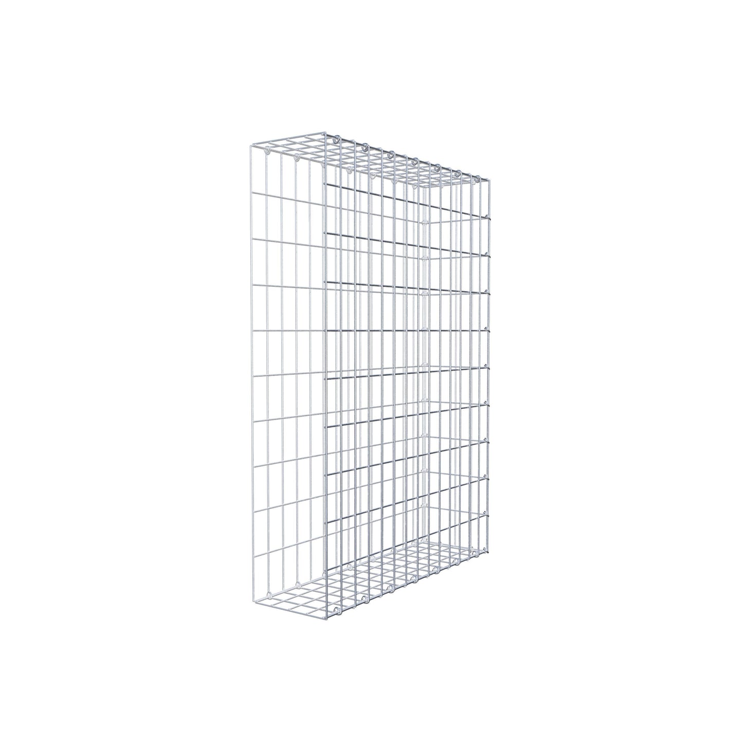 Fourche rapportée type 2 100 cm x 70 cm x 20 cm, mailles 5 cm x 10 cm, anneau en C