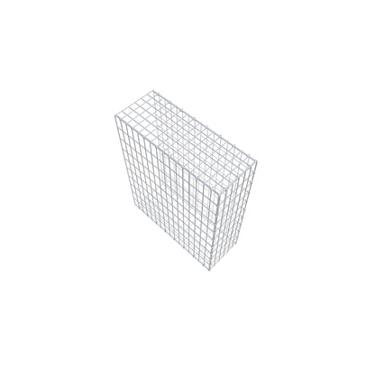 Anbaugabione Typ 2 100 cm x 80 cm x 30 cm, Maschenweite 5 cm x 10 cm, C-Ring