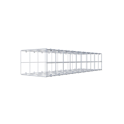Anbaugabione Typ 2 100 cm x 20 cm x 30 cm (L x H x T), Maschenweite 10 cm x 10 cm, C-Ring