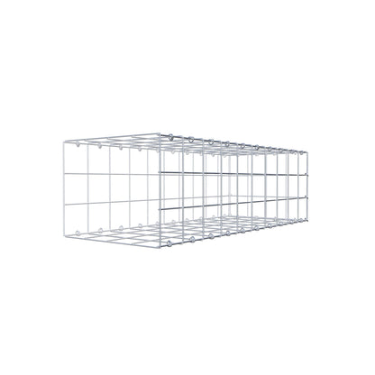 Gavión complementario de tipo 2 100 cm x 30 cm x 40 cm (L x A x P), malla 10 cm x 10 cm, anillo en C