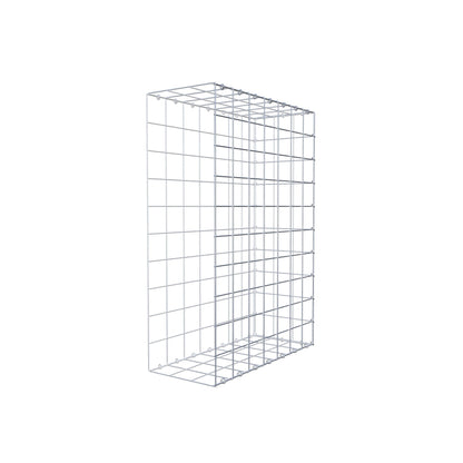 Pila adicional tipo 2 100 cm x 70 cm x 30 cm (L x A x P), malla 10 cm x 10 cm, anillo en C