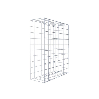 Gabbione aggiuntivo di tipo 2 100 cm x 80 cm x 30 cm (L x H x P), maglia 10 cm x 10 cm, anello a C