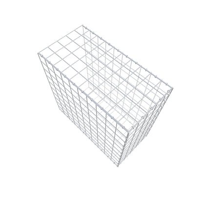 Extra gabion typ 2 100 cm x 100 cm x 50 cm (L x H x D), maskstorlek 10 cm x 10 cm, C-ring