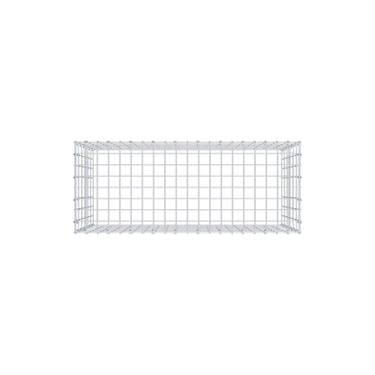 Gabbione aggiuntivo di tipo 3 100 cm x 60 cm x 40 cm (L x H x P), maglia 5 cm x 10 cm, anello a C