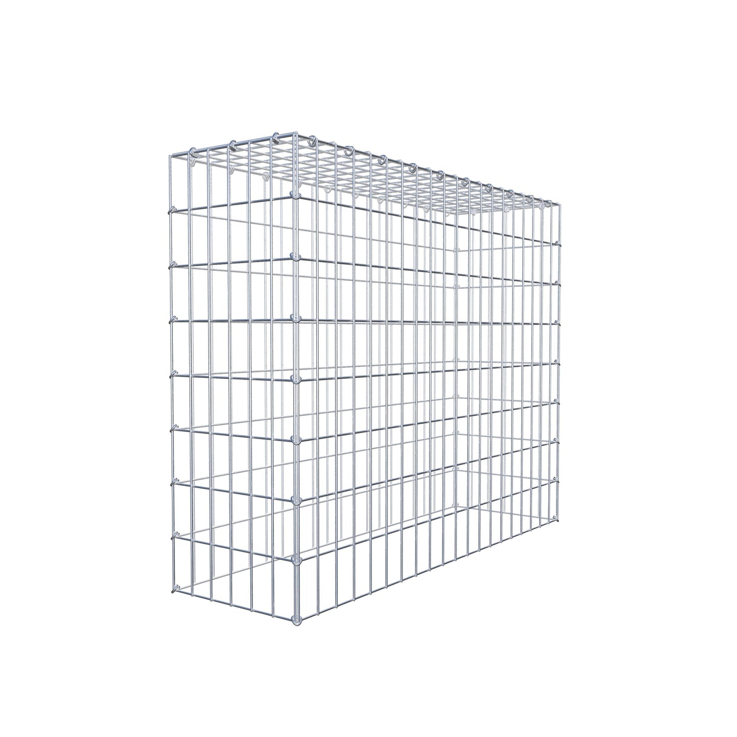 Gabbione aggiuntivo di tipo 3 100 cm x 80 cm x 30 cm (L x H x P), maglia 5 cm x 10 cm, anello a C