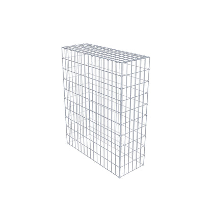 Gabbione aggiuntivo di tipo 3 100 cm x 80 cm x 30 cm (L x H x P), maglia 5 cm x 10 cm, anello a C