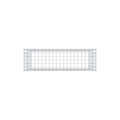 Gabbione aggiuntivo di tipo 3 100 cm x 80 cm x 30 cm (L x H x P), maglia 5 cm x 10 cm, anello a C