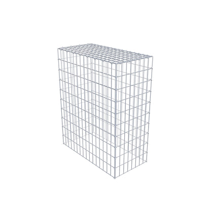 Gabbione aggiuntivo di tipo 3 100 cm x 80 cm x 40 cm (L x H x P), maglia 5 cm x 10 cm, anello a C