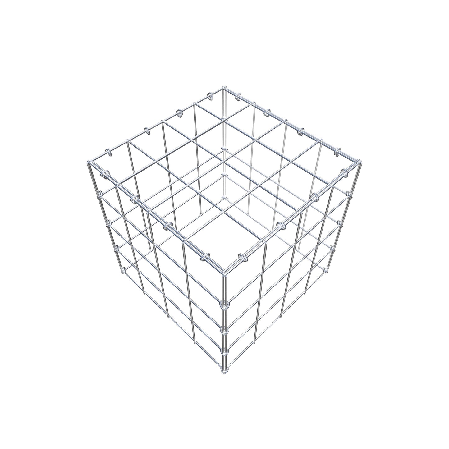 Pila adicional tipo 3 40 cm x 40 cm x 40 cm (L x A x P), malla 10 cm x 10 cm, anillo en C