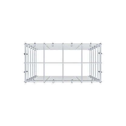 Tilläggspåle typ 3 50 cm x 40 cm x 20 cm (L x H x D), maskstorlek 10 cm x 10 cm, C-ring