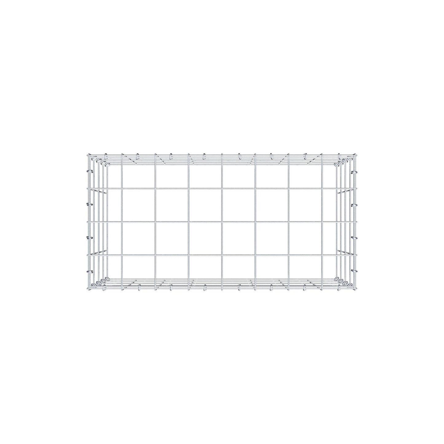 Pile aggiuntivo tipo 3 80 cm x 40 cm x 40 cm (L x H x P), maglia 10 cm x 10 cm, anello a C