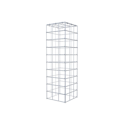 Typ 3 påbyggnadsgabion 100 cm x 30 cm x 30 cm (L x H x D), maskstorlek 10 cm x 10 cm, C-ring