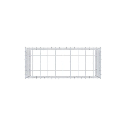 Mounted gabion type 3 100 cm x 50 cm x 40 cm (L x H x D), mesh size 10 cm x 10 cm, C-ring