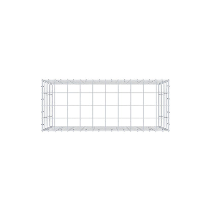 Anbaugabione Typ 3 100 cm x 60 cm x 40 cm (L x H x T), Maschenweite 10 cm x 10 cm, C-Ring