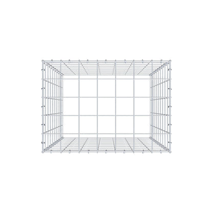 Anbaugabione Typ 3 100 cm x 70 cm x 50 cm (L x H x T), Maschenweite 10 cm x 10 cm, C-Ring