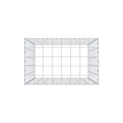 Fourche rapportée type 3 100 cm x 80 cm x 50 cm (L x H x P), mailles 10 cm x 10 cm, anneau C