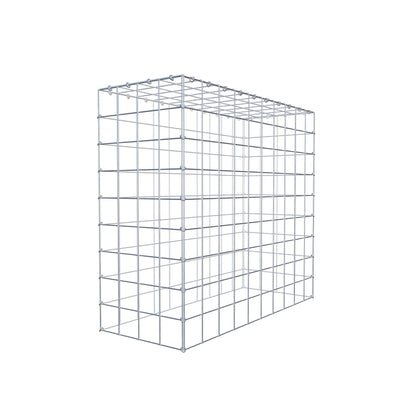 Typ 3 påbyggnadsgabion 100 cm x 90 cm x 40 cm (L x H x D), maskstorlek 10 cm x 10 cm, C-ring