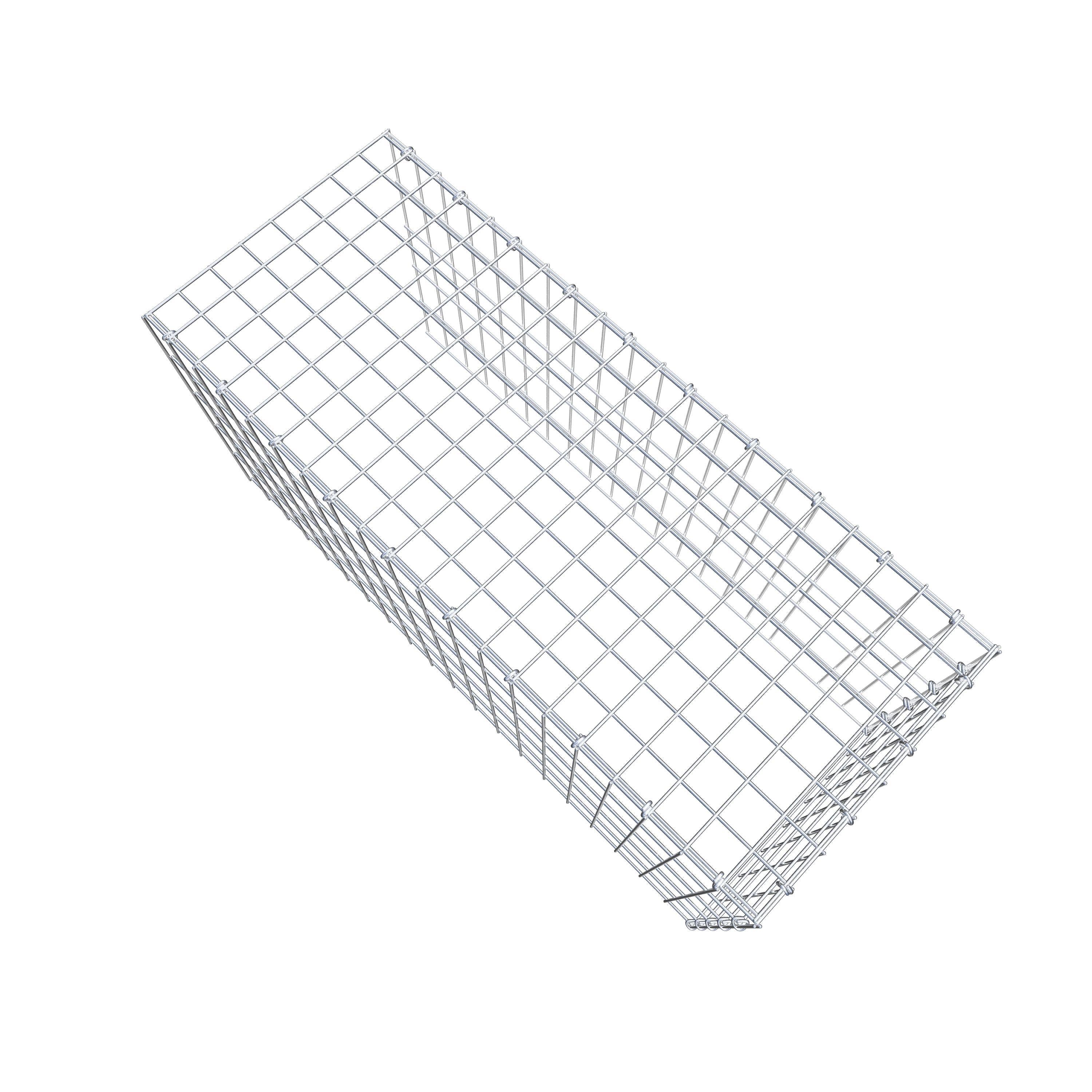 Anbaugabione Typ 4 100 cm x 50 cm x 40 cm (L x H x T), Maschenweite 5 cm x 10 cm, C-Ring