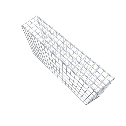 Gavión complementario de tipo 4 100 cm x 60 cm x 20 cm (L x A x P), malla 5 cm x 10 cm, anillo en C