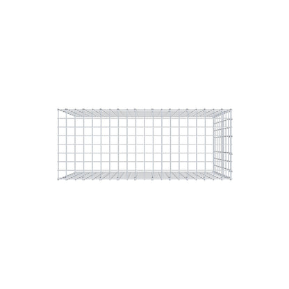 Fourche rapportée type 4 100 cm x 80 cm x 40 cm (L x H x P), maille 5 cm x 10 cm, anneau en C