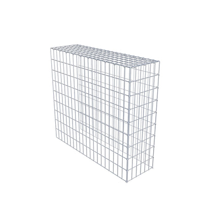 Extra gabion typ 4 100 cm x 90 cm x 30 cm (L x H x D), maskstorlek 5 cm x 10 cm, C-ring