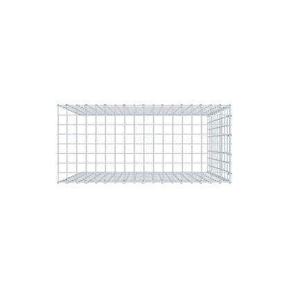 Extra gabion typ 4 100 cm x 90 cm x 40 cm (L x H x D), maskstorlek 5 cm x 10 cm, C-ring