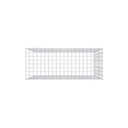 Extra gabion typ 4 100 cm x 90 cm x 40 cm (L x H x D), maskstorlek 5 cm x 10 cm, C-ring