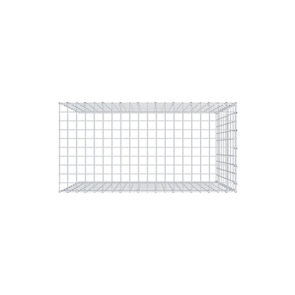 Extra gabion typ 4 100 cm x 90 cm x 50 cm (L x H x D), maskstorlek 5 cm x 10 cm, C-ring