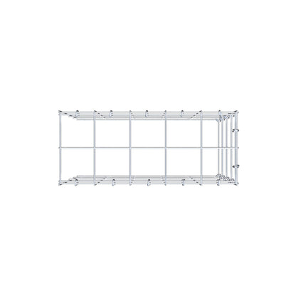 Fourche rapportée type 4 50 cm x 40 cm x 20 cm (L x H x P), mailles 10 cm x 10 cm, anneau C