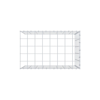 Pile aggiuntivo tipo 4 80 cm x 50 cm x 50 cm (L x H x P), maglia 10 cm x 10 cm, anello a C