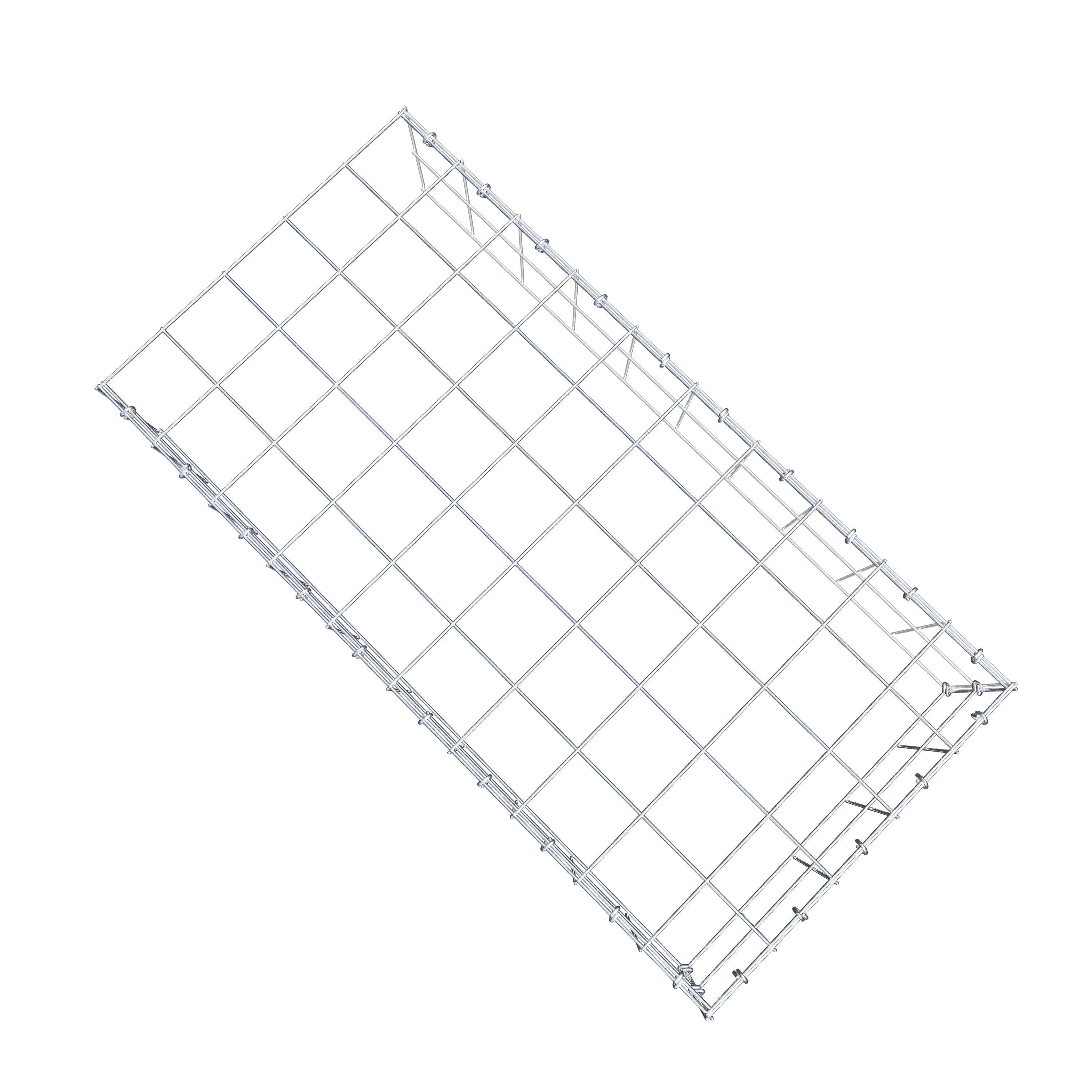 Pile aggiuntivo tipo 4 100 cm x 20 cm x 50 cm (L x H x P), maglia 10 cm x 10 cm, anello a C