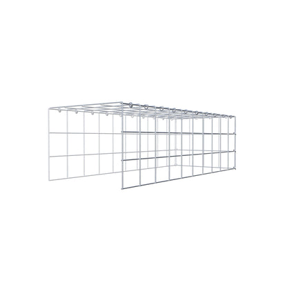 Pile aggiuntivo tipo 4 100 cm x 30 cm x 40 cm (L x H x P), maglia 10 cm x 10 cm, anello a C