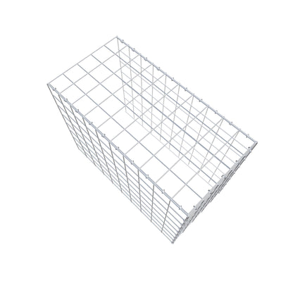 Fourche rapportée type 4 100 cm x 80 cm x 50 cm (L x H x P), mailles 10 cm x 10 cm, anneau C